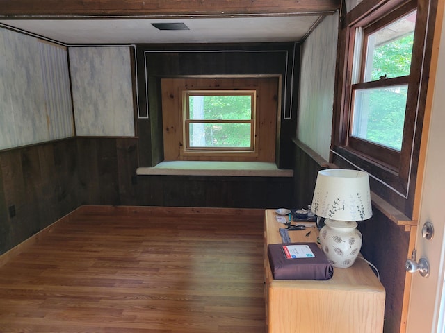 49 Tabor Cir, Albany, NH 03818 - empty room with wooden walls and wood finished floors