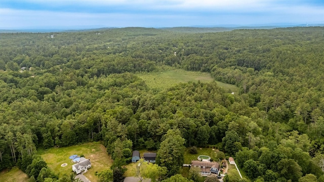 8 Jakes Ln, Merrimack, NH 03054 - drone / aerial view of a heavily wooded area