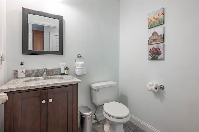 35 Fletcher Ln, Hollis, NH 03049 - bathroom with vanity and toilet