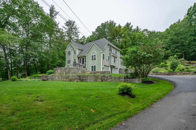 35 Fletcher Ln, Hollis, NH 03049 - view of property exterior featuring a yard