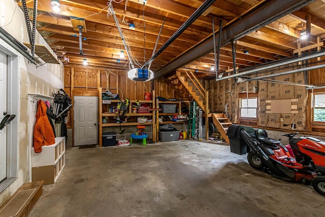 71/2 Olesen Rd, Derry, NH 03038 - garage with a garage door opener