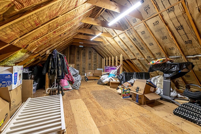 71/2 Olesen Rd, Derry, NH 03038 - view of unfinished attic