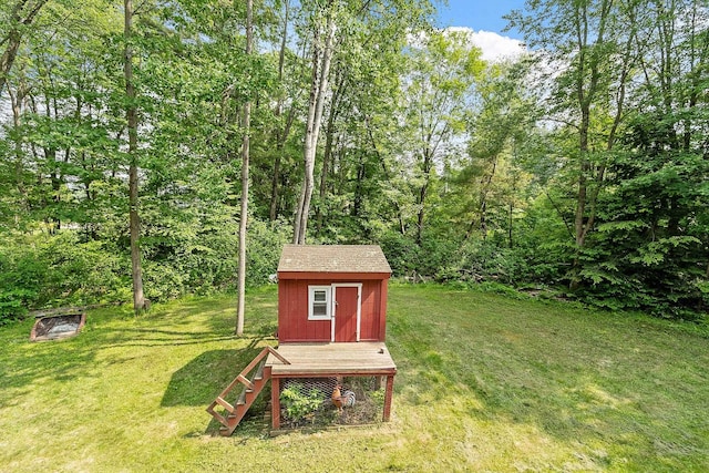 245 W River Rd, Hooksett, NH 03106 - view of green lawn featuring a shed