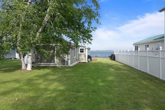 174 Kirk And Fitts Rd, Alburgh, VT 05440 - view of yard with a water view