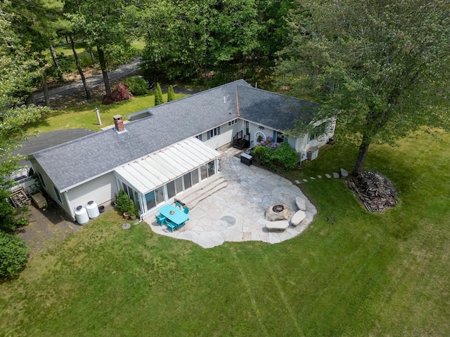 496 Coles Hill Rd, Wells, ME 04090 - view from above of property