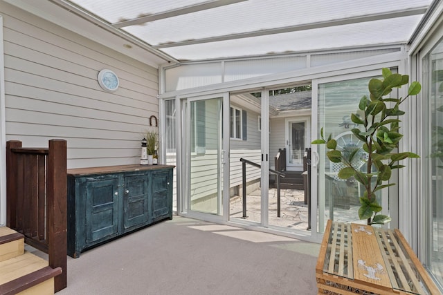 496 Coles Hill Rd, Wells, ME 04090 - sunroom with entry steps