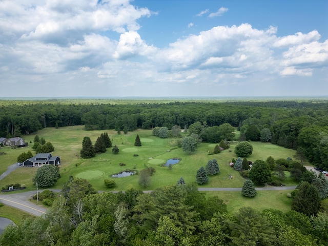 496 Coles Hill Rd, Wells, ME 04090 - aerial overview of property's location featuring a large body of water and a forest