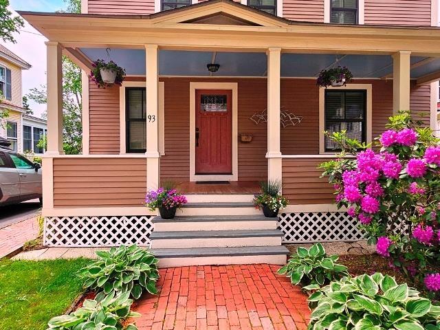 93 S Lincoln St, Keene, NH 03431 - view of exterior entry featuring covered porch