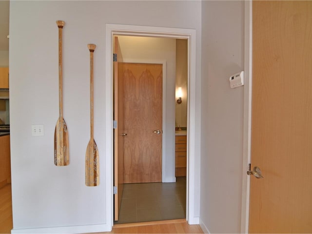 161 St Paul St Unit 202, Burlington, VT 05401 - hallway with baseboards
