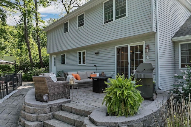 12 Julia Dr, Hooksett, NH 03106 - view of patio / terrace with an outdoor hangout area and area for grilling