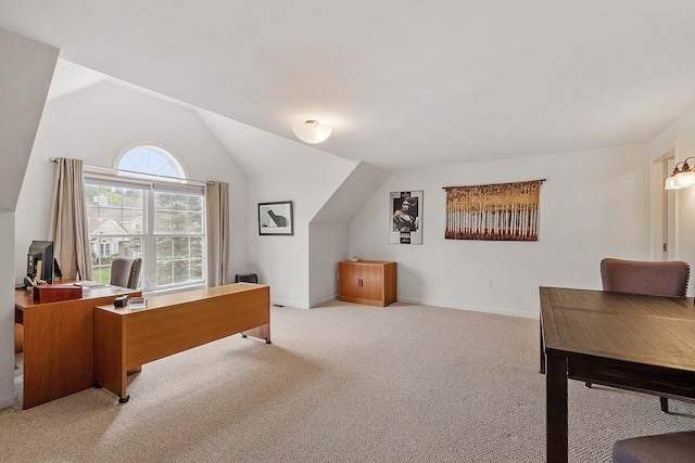127 Hampton Mdws, Hampton, NH 03842 - office with light colored carpet and vaulted ceiling