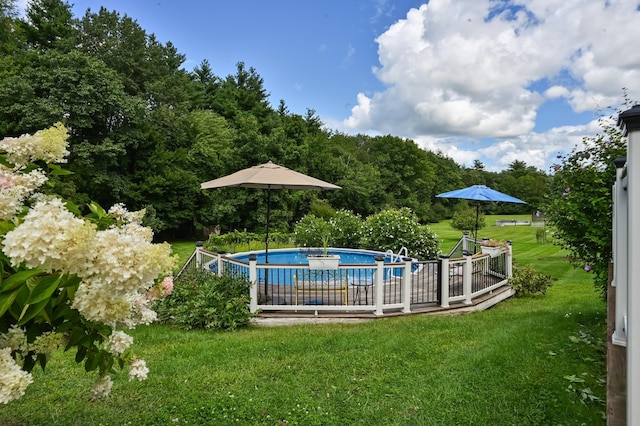 90 Giles Rd, East Kingston, NH 03827 - swimming pool featuring a yard