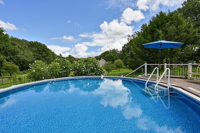 90 Giles Rd, East Kingston, NH 03827 - outdoor pool with a deck