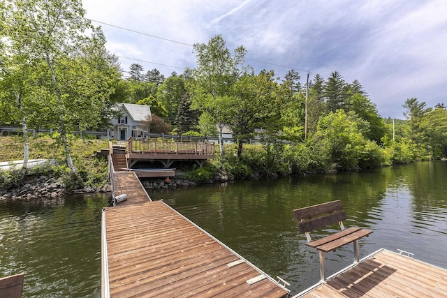 331 Rte 100 N, Plymouth, VT 05056 - dock area with a water view