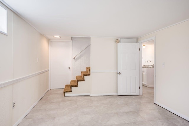 8 Woodridge Rd, Durham, NH 03824 - finished basement with stairs and baseboards