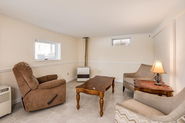 8 Woodridge Rd, Durham, NH 03824 - living room with plenty of natural light and heating unit