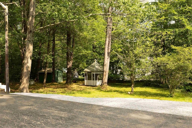 222 Daniel Webster Hwy, Boscawen, NH 03303 - view of yard with an outdoor structure