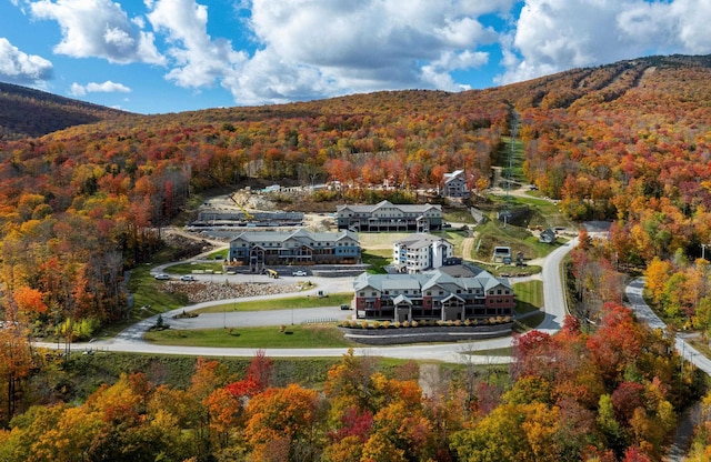 144 Lodge Rd Unit 5, Ludlow, VT 05149 - aerial view of mountains