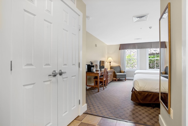 517-519 Jackson Gore Rd Unit 517-519Qtr I, Ludlow, VT 05149 - bedroom with light carpet and a desk