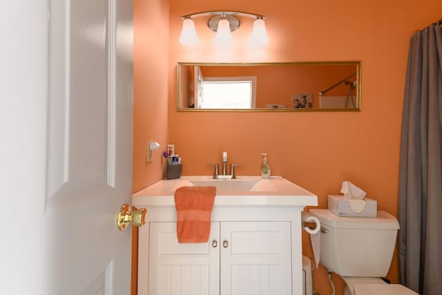 45 Kancamagus Hwy Unit 2, Woodstock, NH 03262 - bathroom with toilet and vanity