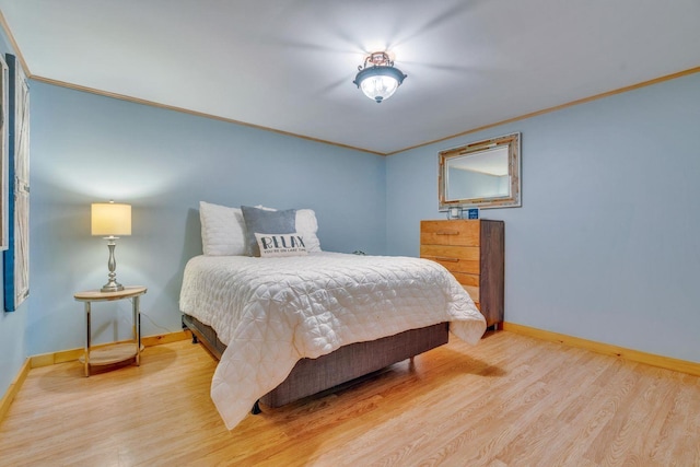 67 Cardinal Ln, Smithfield, ME 04978 - bedroom with wood finished floors and crown molding