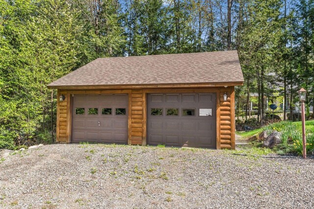 67 Cardinal Ln, Smithfield, ME 04978 - view of detached garage