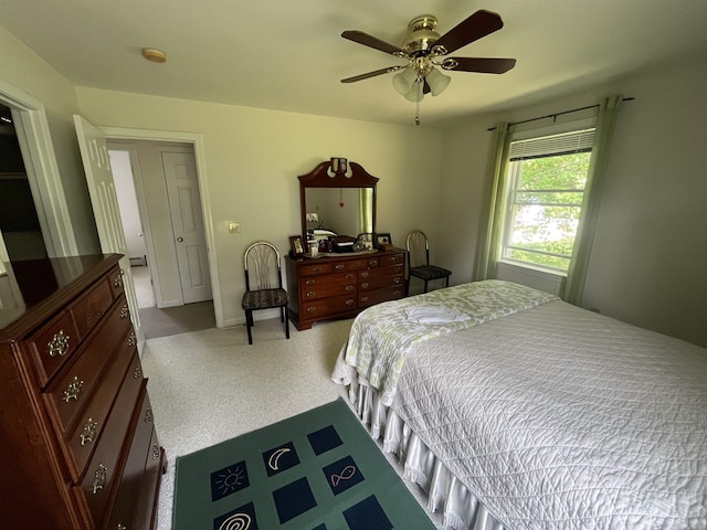 13 Bartlett St, Allenstown, NH 03275 - carpeted bedroom with ceiling fan and baseboards