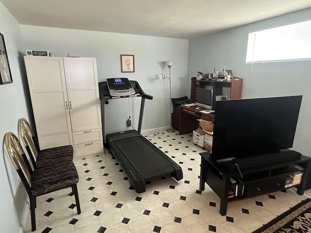 13 Bartlett St, Allenstown, NH 03275 - workout area featuring light floors and baseboards
