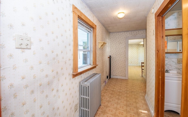 4 Walnut St, Exeter, NH 03833 - hall featuring radiator