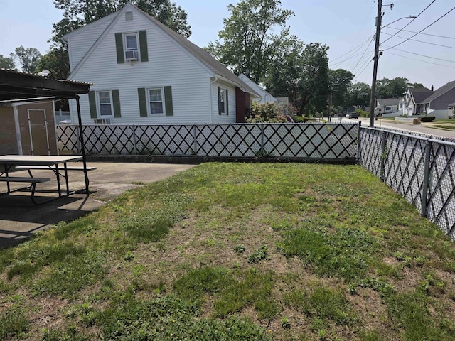 793 S Beech St, Manchester, NH 03104 - fenced backyard with a patio