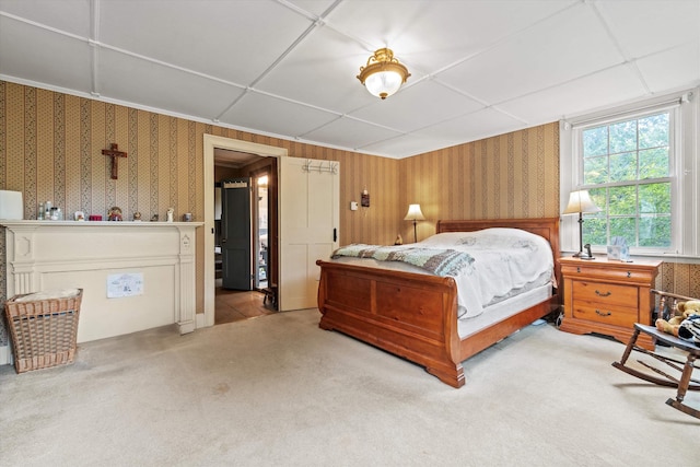 235 Dartmouth College Hwy, Haverhill, NH 03765 - bedroom featuring wallpapered walls and carpet flooring