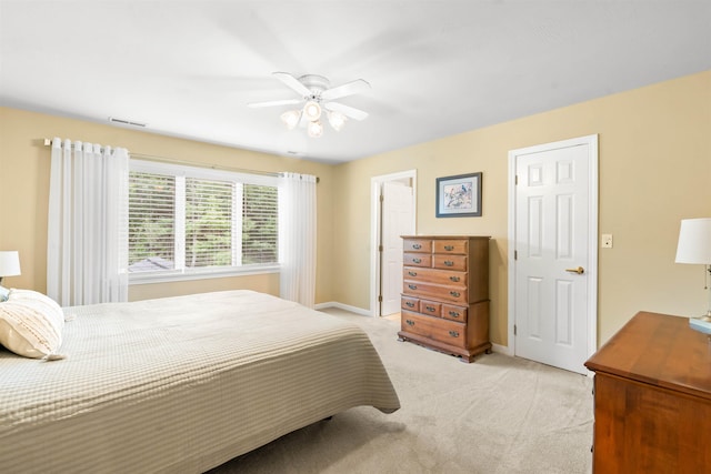 9 Hubbard Rd, Amherst, NH 03031 - bedroom featuring light colored carpet and a ceiling fan