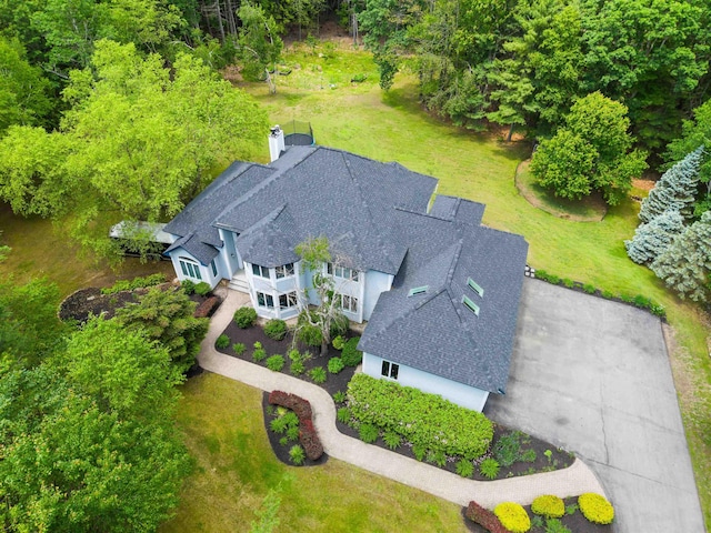 9 Hubbard Rd, Amherst, NH 03031 - view from above of property