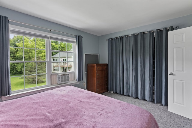 78 Lyman Park Rd Unit 1, Hinesburg, VT 05461 - bedroom featuring carpet floors and cooling unit