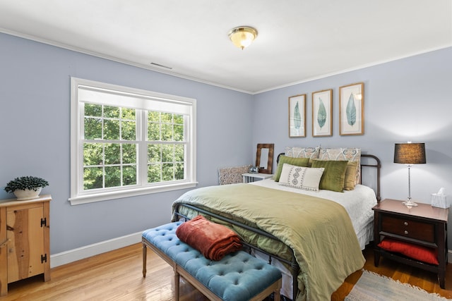 38 Piscataqua Rd, Dover, NH 03820 - bedroom featuring light wood-style floors and ornamental molding