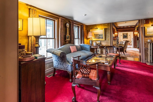 2 Croydon Brook Rd, Newport, NH 03773 - view of carpeted living room