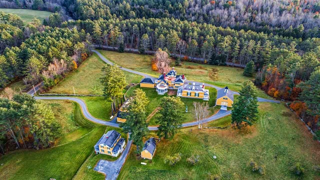 2 Croydon Brook Rd, Newport, NH 03773 - aerial view of property and surrounding area featuring a forest