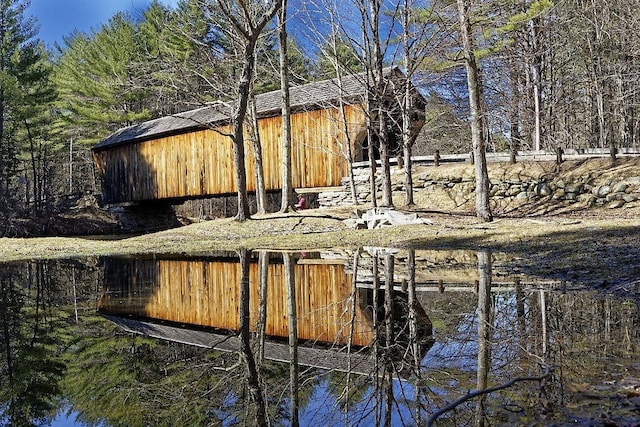 2 Croydon Brook Rd, Newport, NH 03773 - dock area featuring a barn