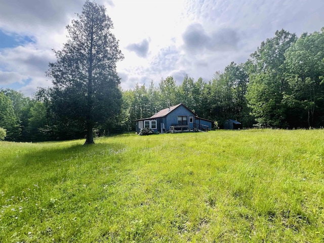 1533 Morey Rd, Sutton, VT 05867 - view of yard with a wooded view