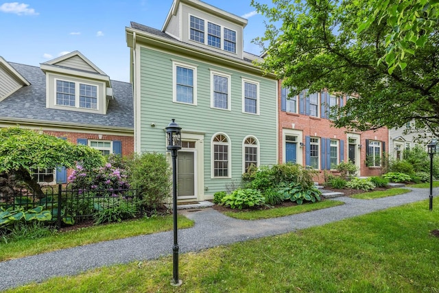 7 Shadow Brook Dr, Hanover, NH 03755 - view of front of house featuring roof with shingles