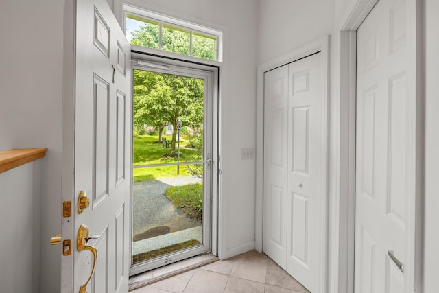 7 Shadow Brook Dr, Hanover, NH 03755 - entryway with light tile patterned floors