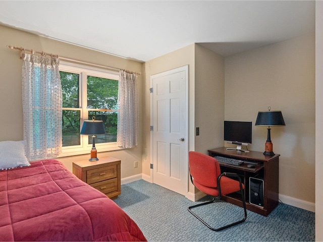 66 Dunder Rd, Burlington, VT 05401 - bedroom with carpet flooring and a desk