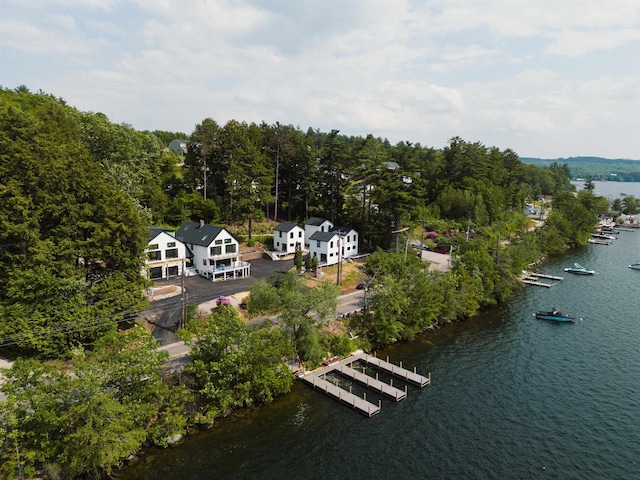 427 Weirs Blvd Unit 3, Laconia, NH 03246 - aerial view of a nearby body of water