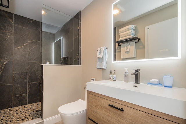 267 Village Cir Unit V-15, Killington, VT 05751 - bathroom with vanity and a walk in shower