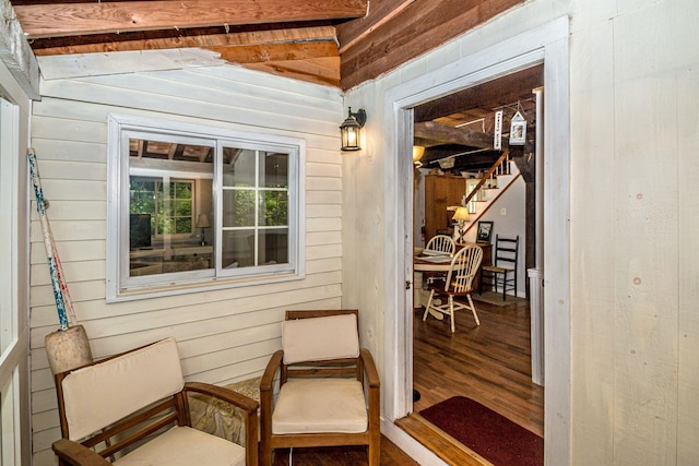 435 Rolling Ridge Rd, Bartlett, NH 03812 - view of wooden deck