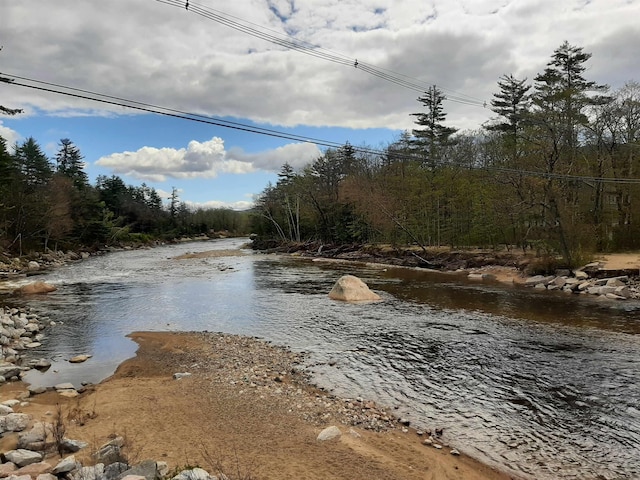 435 Rolling Ridge Rd, Bartlett, NH 03812 - water view featuring a forest