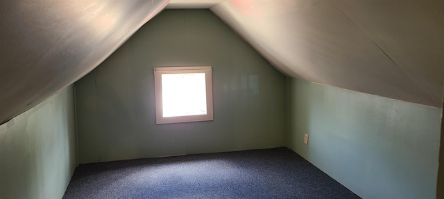 7-9 Elm St, Waterbury, VT 05676 - bonus room with lofted ceiling and carpet