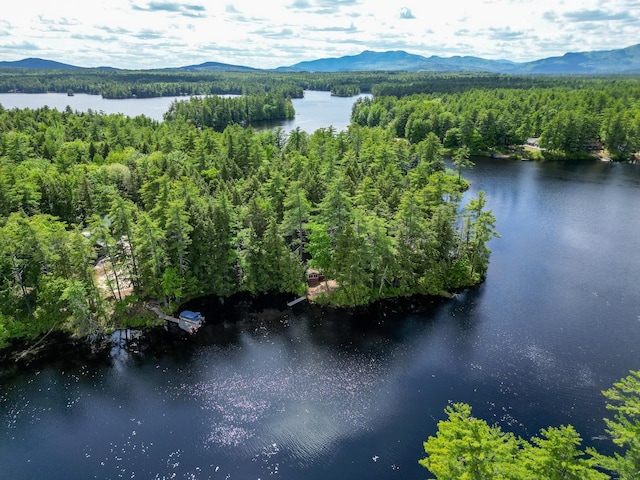 28 Brook Ln, Conway, NH 03818 - drone / aerial view of a water and mountain view