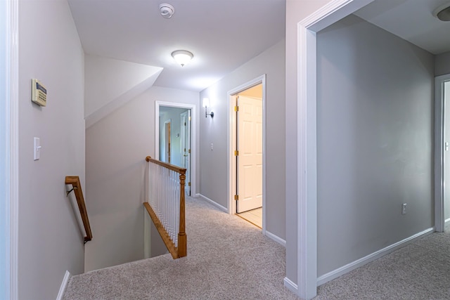 48 Cider Mill Rd, Bedford, NH 03110 - hall with an upstairs landing and carpet