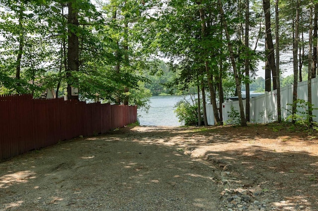 11 Dearborn Rd, Wakefield, NH 03830 - view of yard featuring a water view